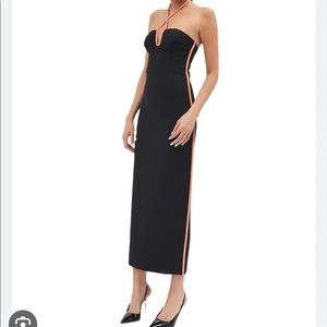 Amazing fitted dress !! 🖤🖤🖤